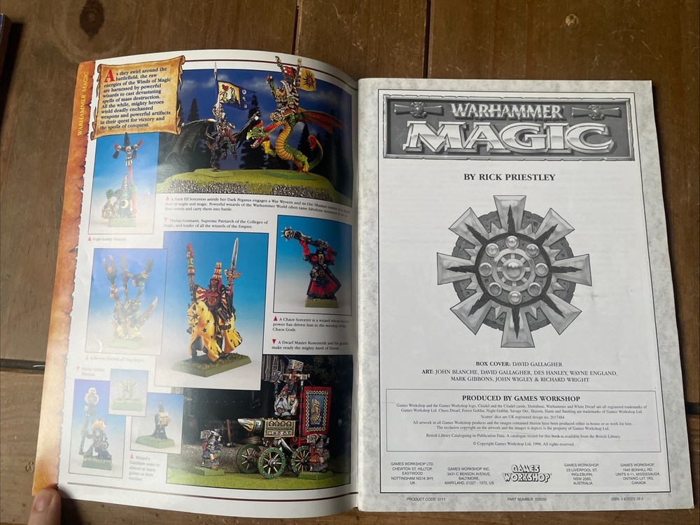 Warhammer 5th Edition Magic Supplement Book