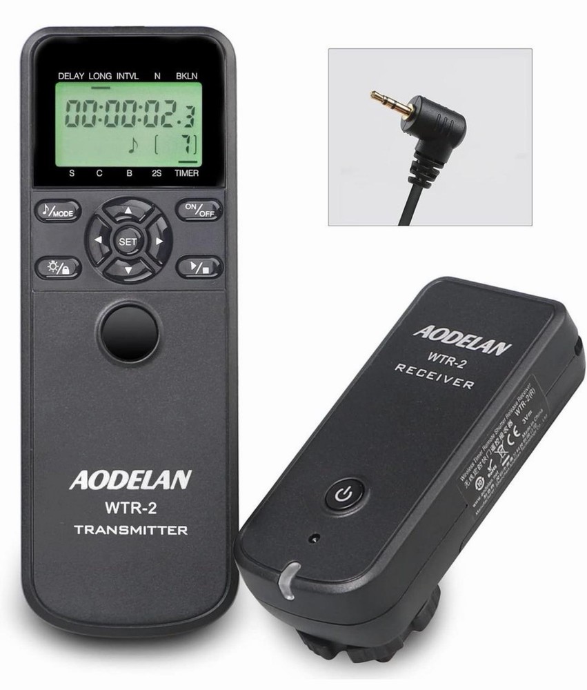 Wireless Camera Remote Timer Intervalometer For Canon EOSR RP R6 Ra 90D 250D