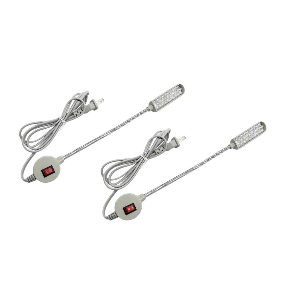 2 Pack 30 LED Sewing Machine Light, Magnetic Base, For JUKI, BROTHERDR