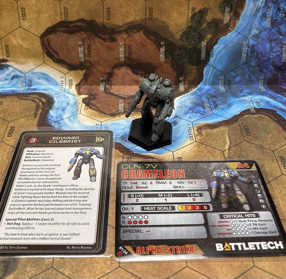 Battletech Chameleon Mech ( Con-7z, 7v) Mercenaries