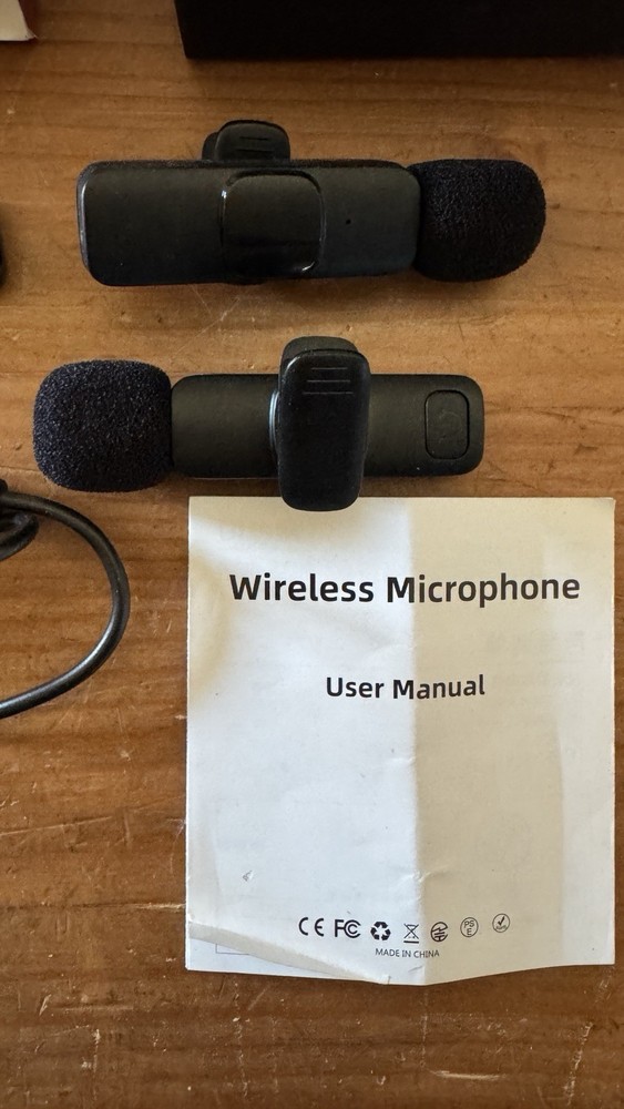 Magic Pop Mics - 2 to 1 Wireless Lavalier Kit