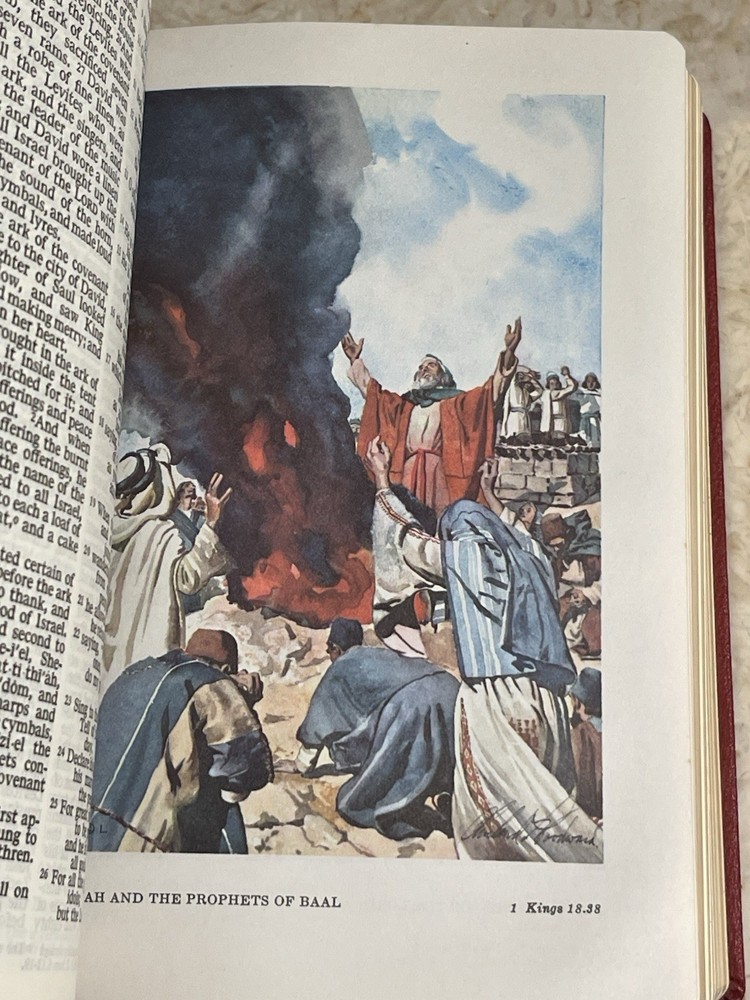 Popular Gift Bible 1962 With Original Gift Box