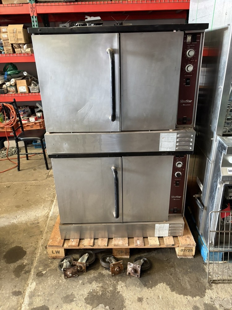 Southbend SLGS-22SC Double Deck Convection Oven Solid Doors Natural Gas