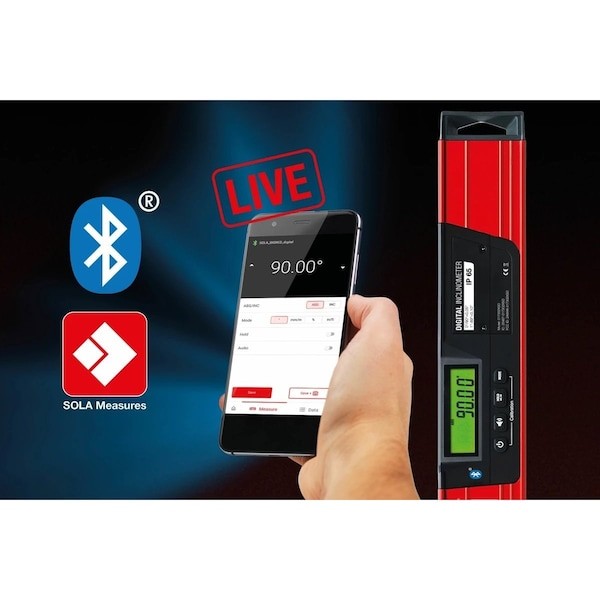Sola Lsb24dg Electronic Digital Level, 24 In L