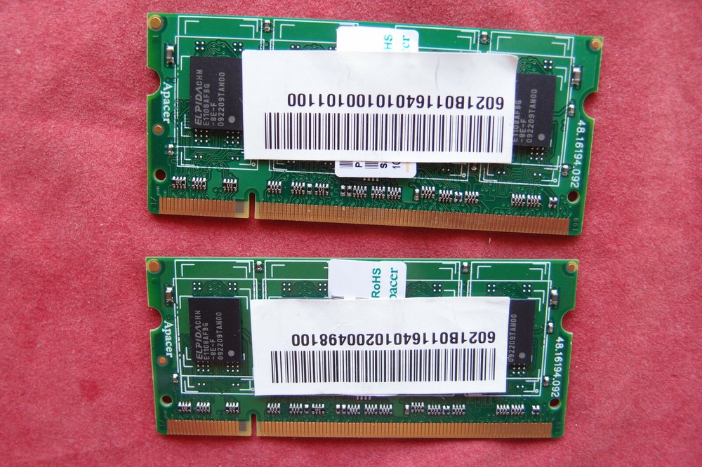 Apacer sodimm 2 gb