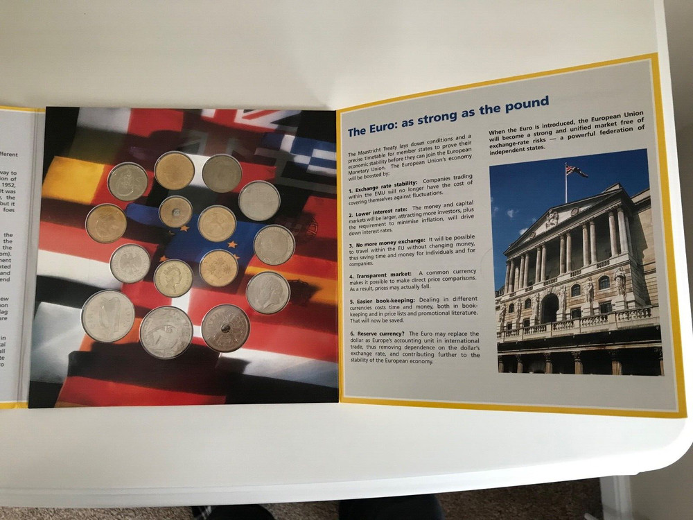 Europes final national 15 coins Set