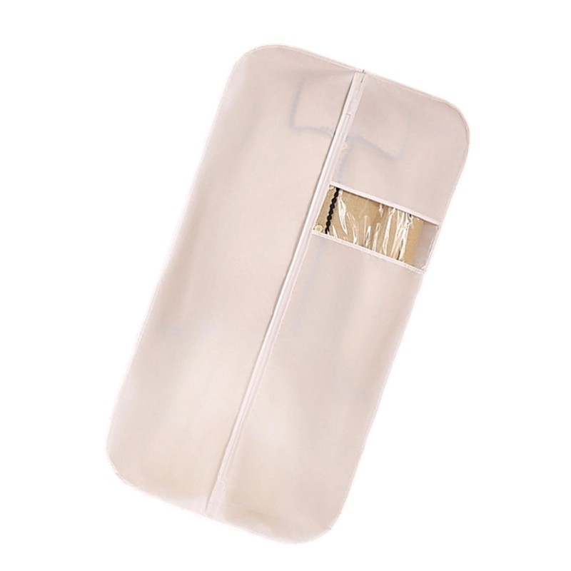 Garment Bag Dustproof Protector with Visible and Waterproof Feature for Home Use