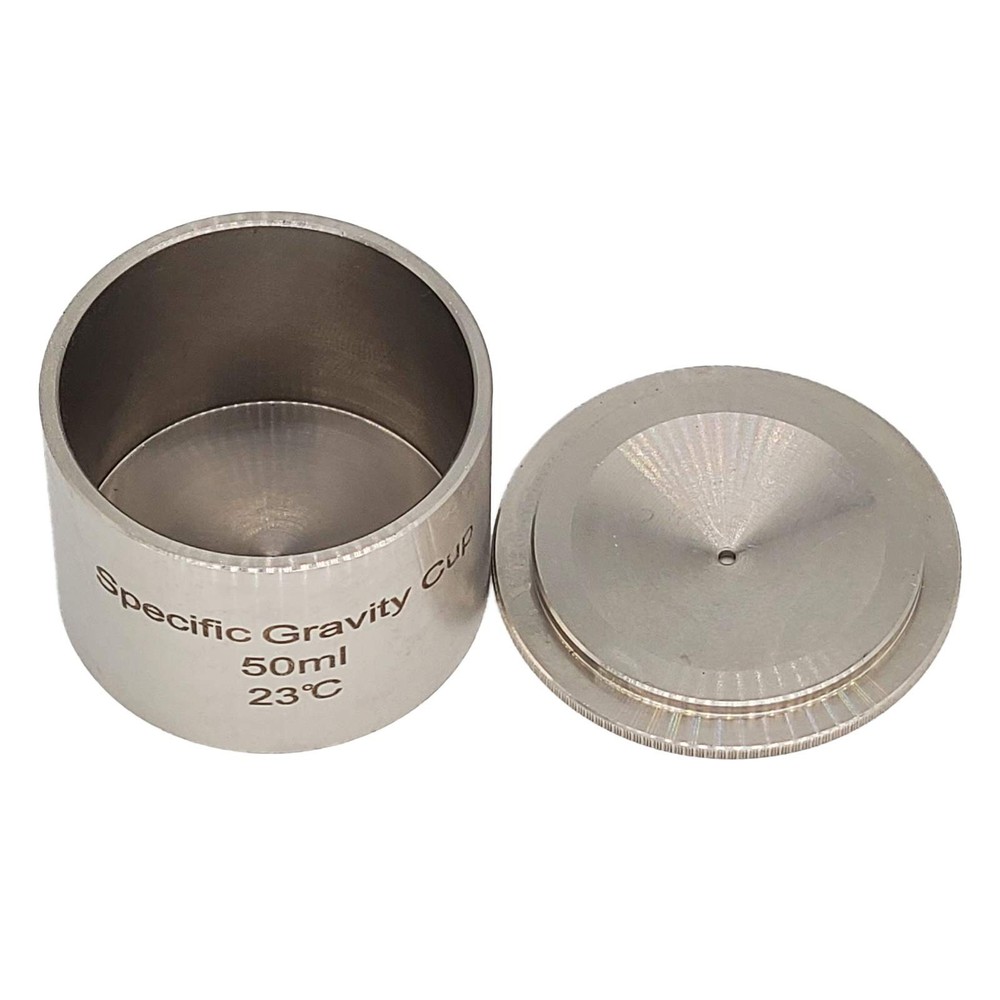 High Precision Stainless Steel Specific Gravity Cup Density Cup Pycnometer 50...
