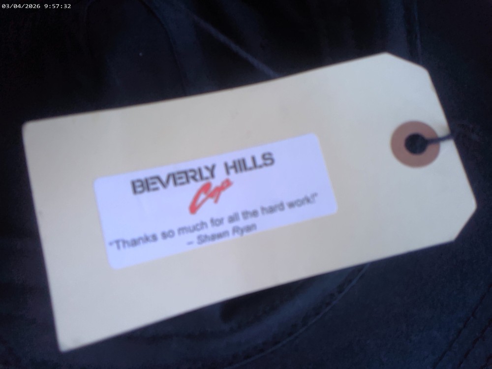 BEVERLY HILLS COP 2013 TV Pilot Cast & Crew Strapback Cap Hat