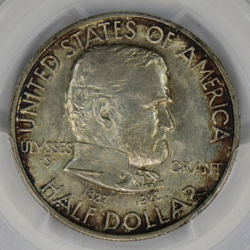 1922 Grant Commemorative Half Dollar PCGS MS65