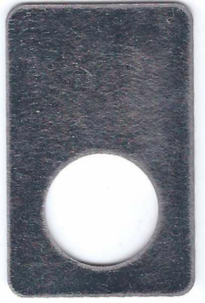 UP Indicator Light Plate Forward Wheel Diff for Kenworth Stainless Etched #48320