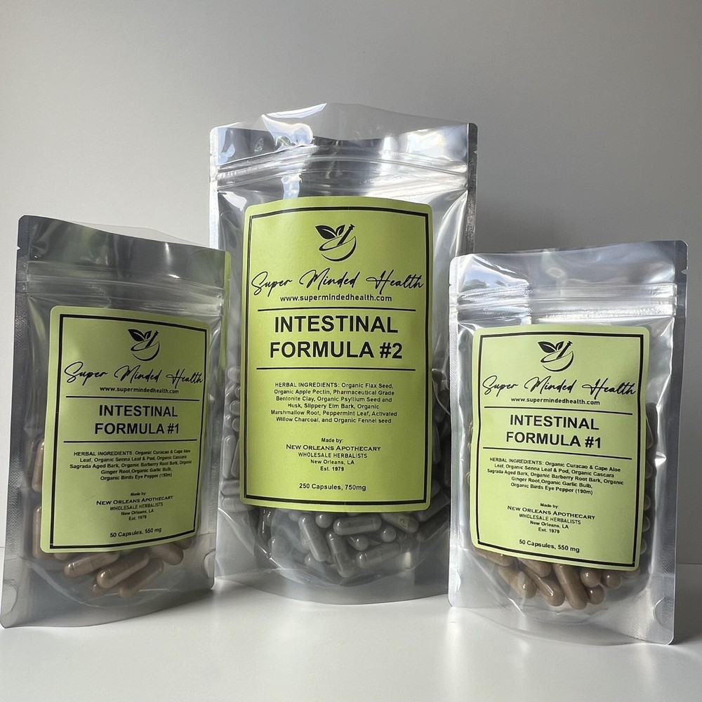 Complete Intestinal Formula Cleanse Kit | Detox | All Organic Herbs