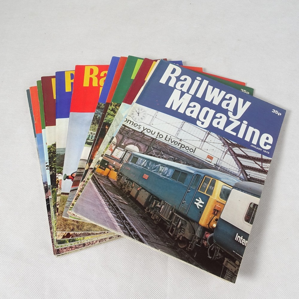 Railway Magazine 1979. Complete Volume (12). Excellent condition.