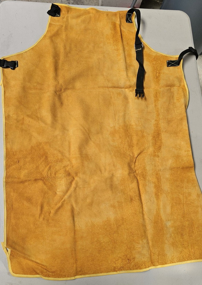 Leather Welding Work Apron,Brown Leather Apron for Men