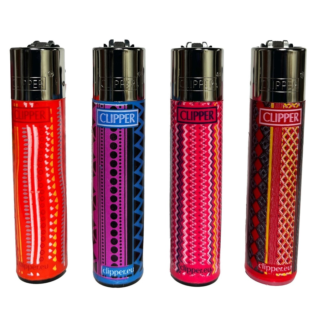 Clipper Reusable Lighters - 4 Pack - Crazy Summer