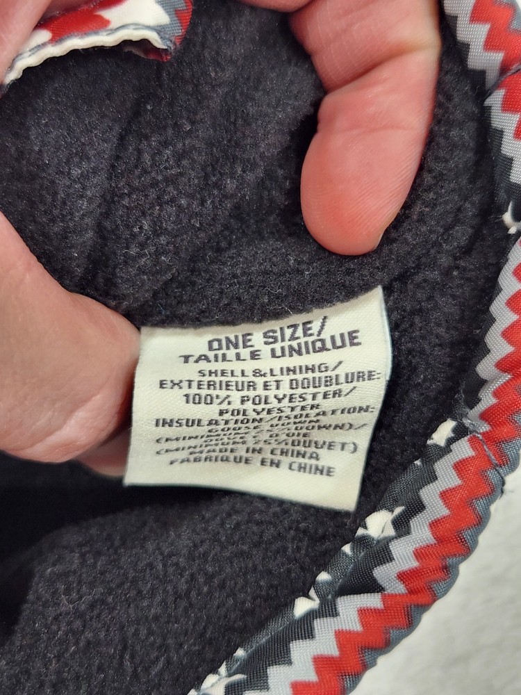 Eddie Bauer Ice Scraper Glove Fleece Lined One Size