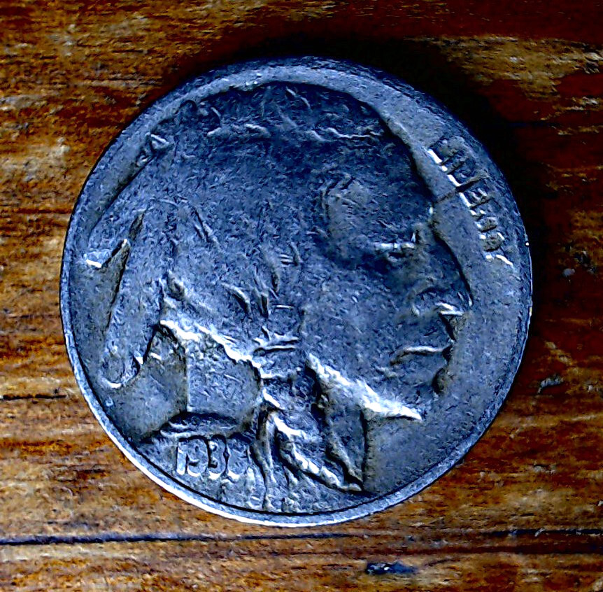 1938 D Buffalo Nickel
