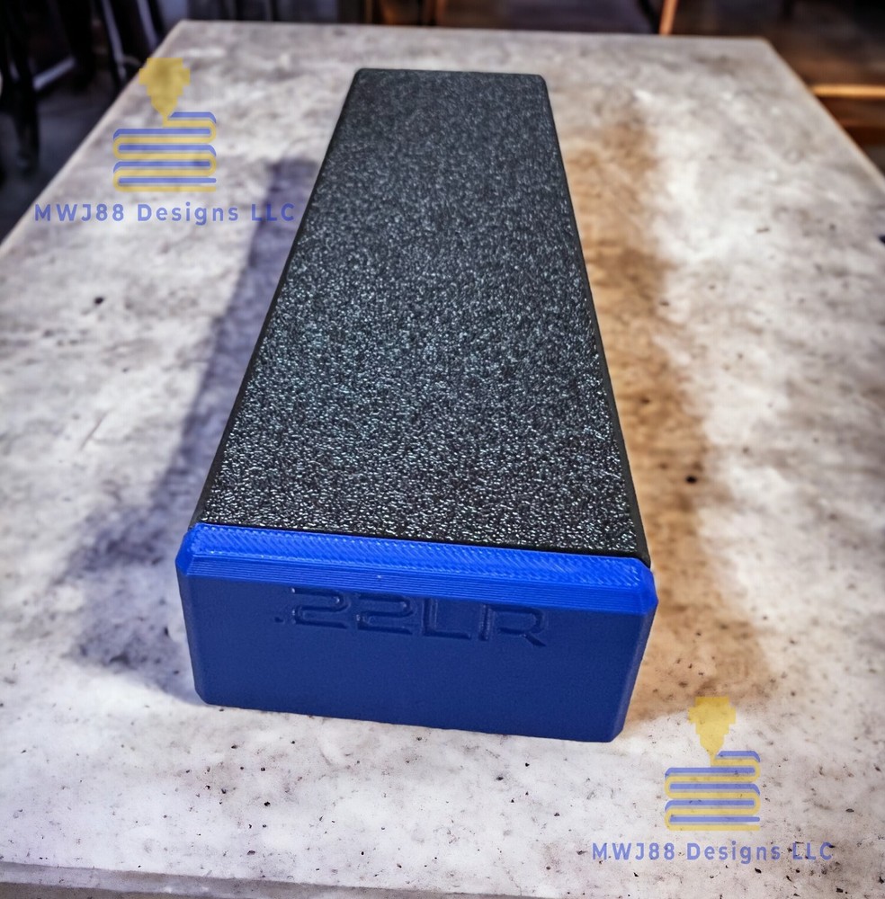 Multi Color Sliding .22lr Ammo Storage Box Case - 100rd Round - Multiple Colors!