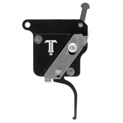 TriggerTech Primary Trigger w/ Bolt Release for Remington 700 - Black Flat