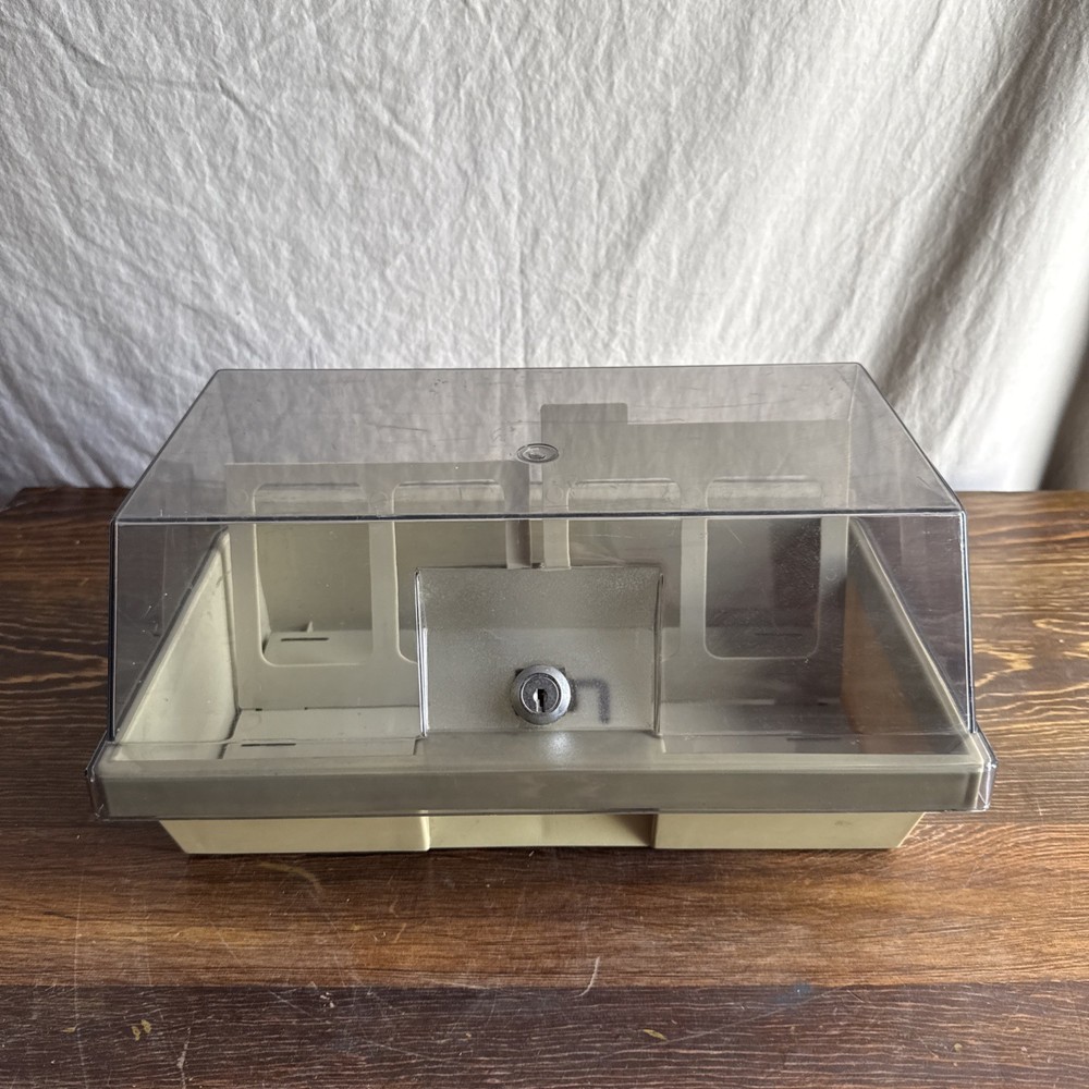 Vintage Floppy Disk Case Storage