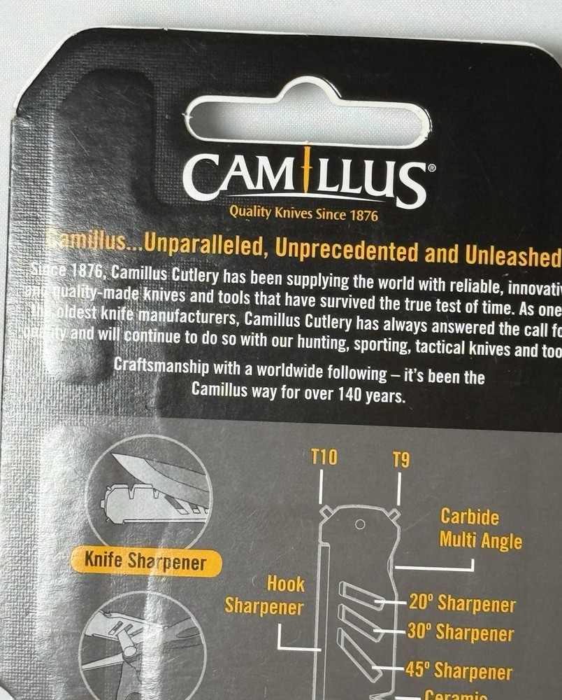 Camillus Glide Sharpener Knife Sharpening Tool Knife Sharpening System New