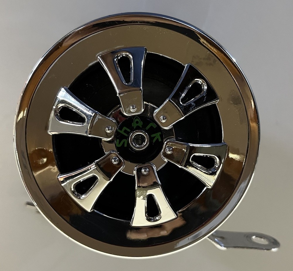 Shark Motorcycle Audio System Speaker Chrome