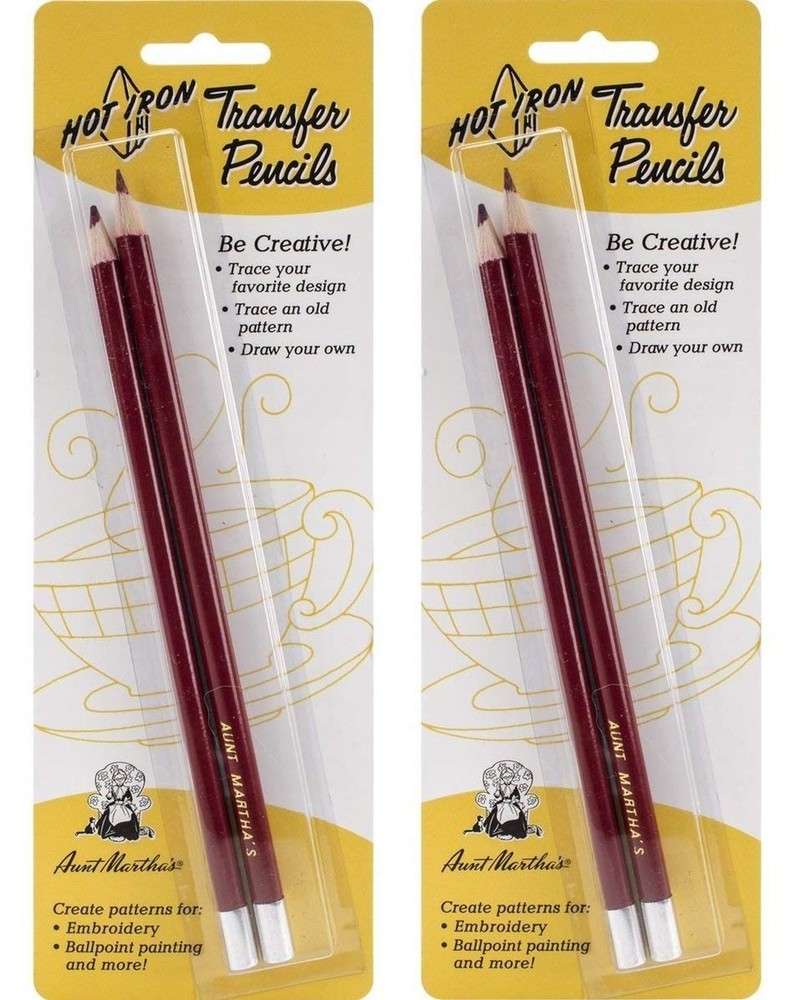 Hot Iron Transfer Pencils 2/Pkg (2 Pack)