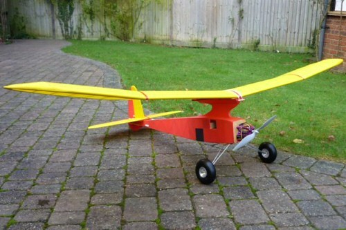 Playboy Sr   67inch  Oldtimer  RC AIrplane Printed Plans