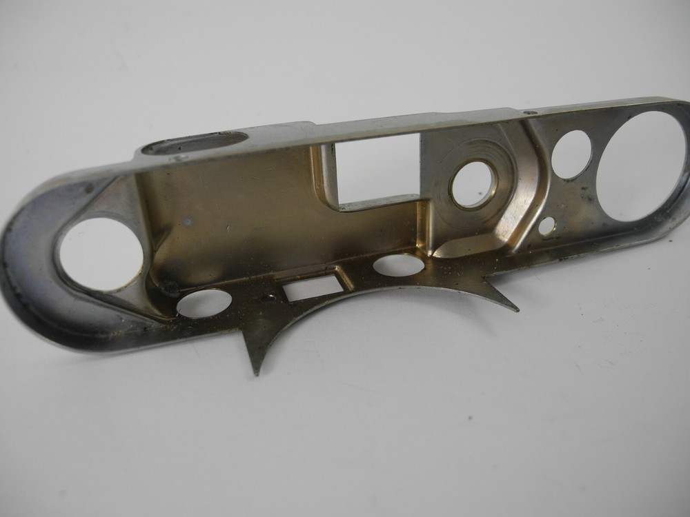 LEICA IIIC OR IIC RED DIAL TOP PLATE ORIGINAL REPLACEMENT PART NICE SHAPE