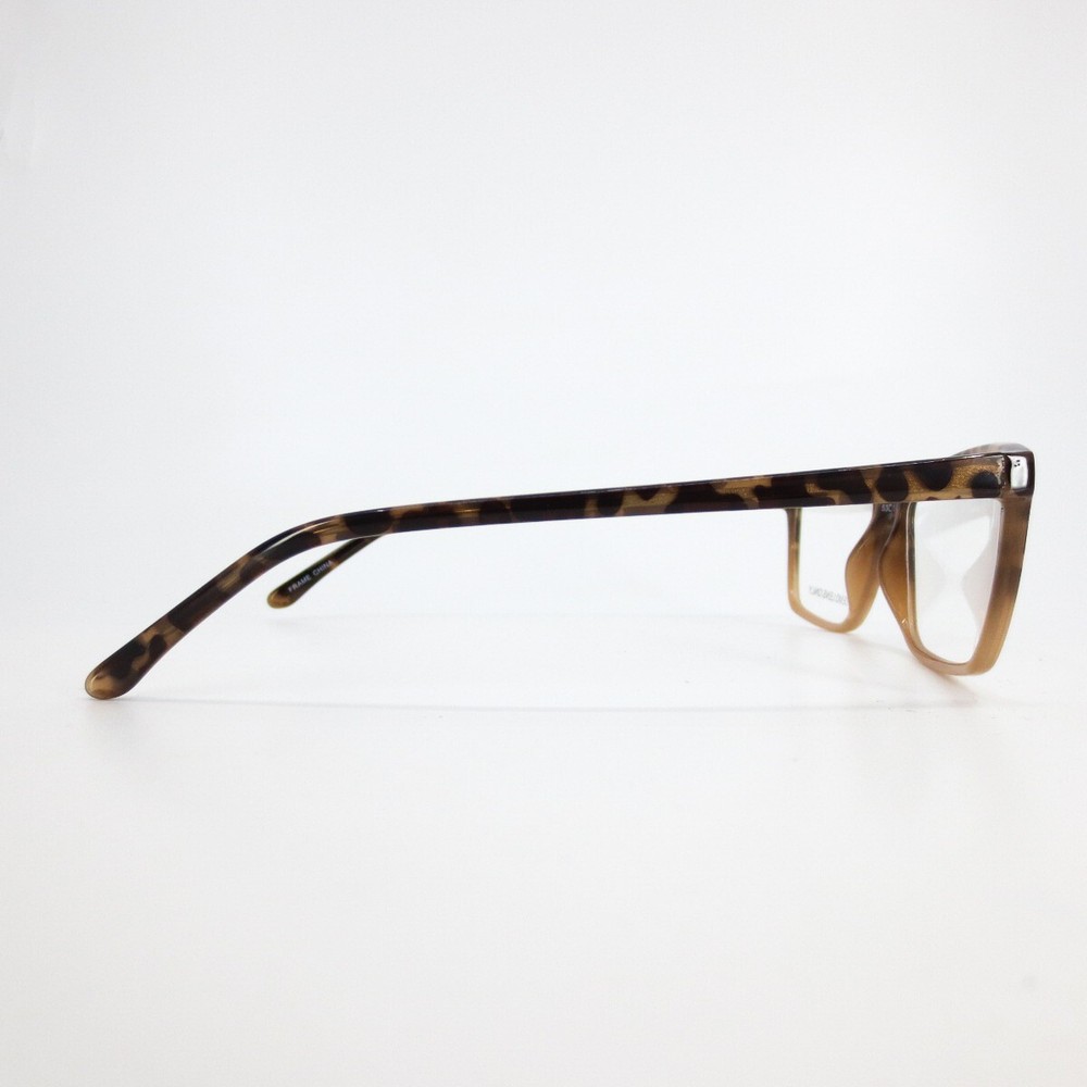 WP20215 TORTOISE Eyeglasses Frames Brown Rectangular 53-15-140