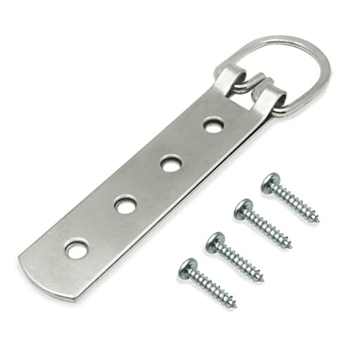 Super Heavy Duty Extra Large Strap Hanger 2 Pack 4 Hole Dring Hanger