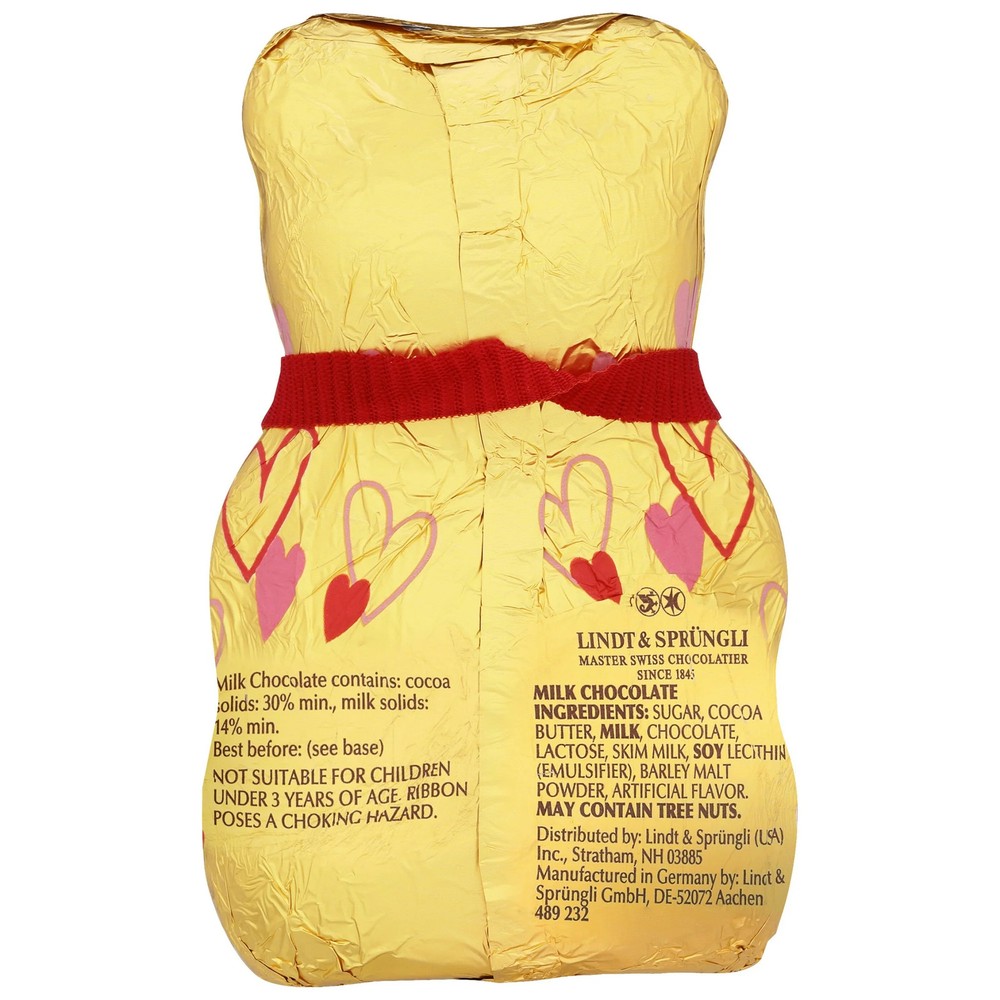 Valentine Teddy Shaped Milk Chocolate Candy