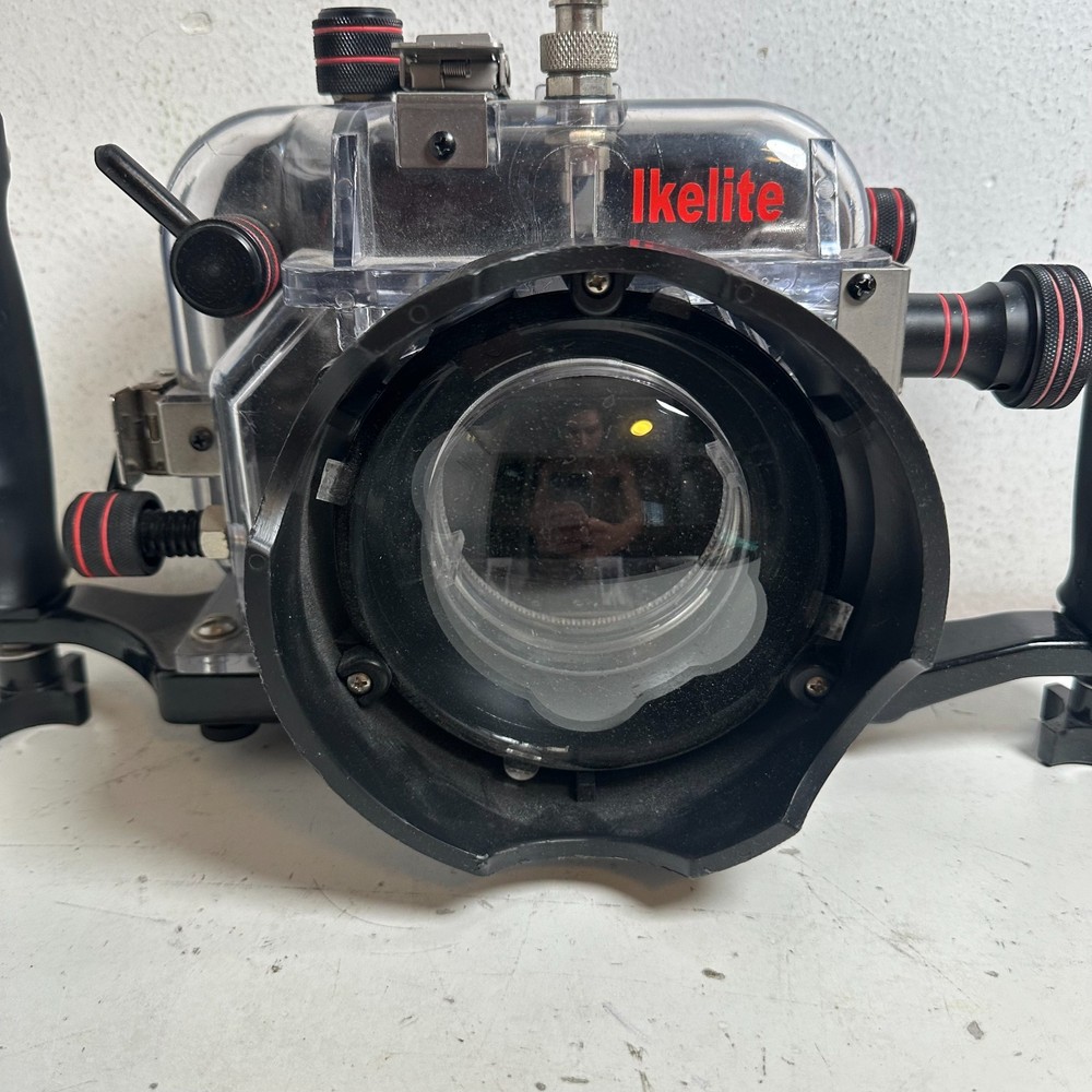 Ikelite Clear Black Polycarbonate Threaded Mount Underwater SLR Camera