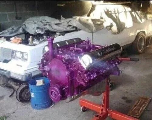 Purple Anodized Coating Spray Can Brake Engine Custom Caliper Paint High Temp