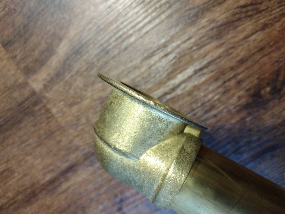 1.5" Brass Pipe Lot 4 Pieces