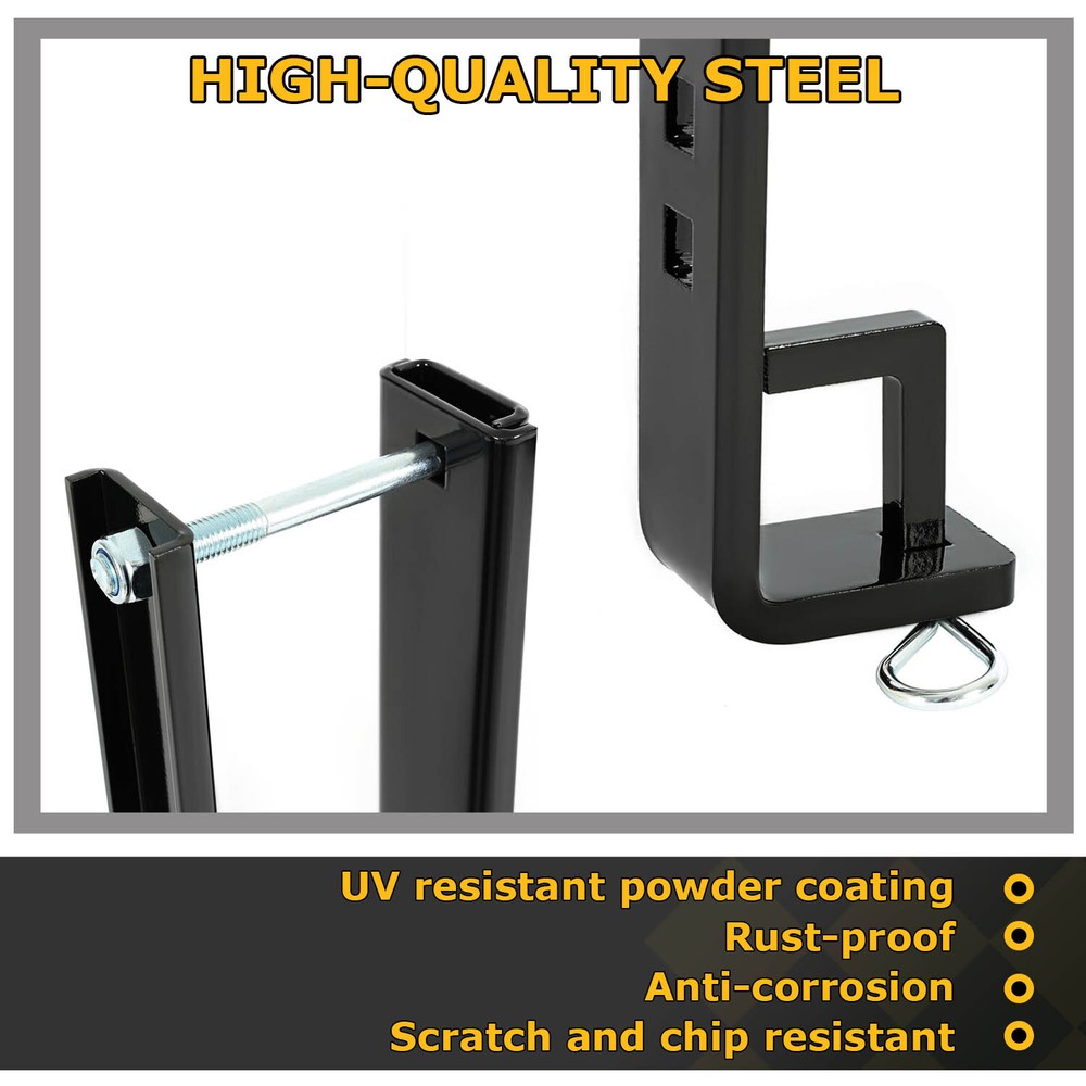 For 8-Inch Trailer Frame Adjustable Weight Distribution Hitch Brackets Support