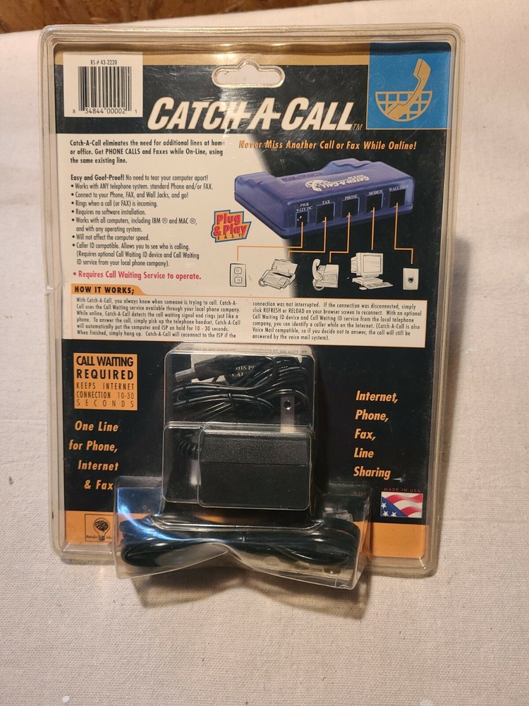 VINTAGE CATCH A CALL (NEW)
