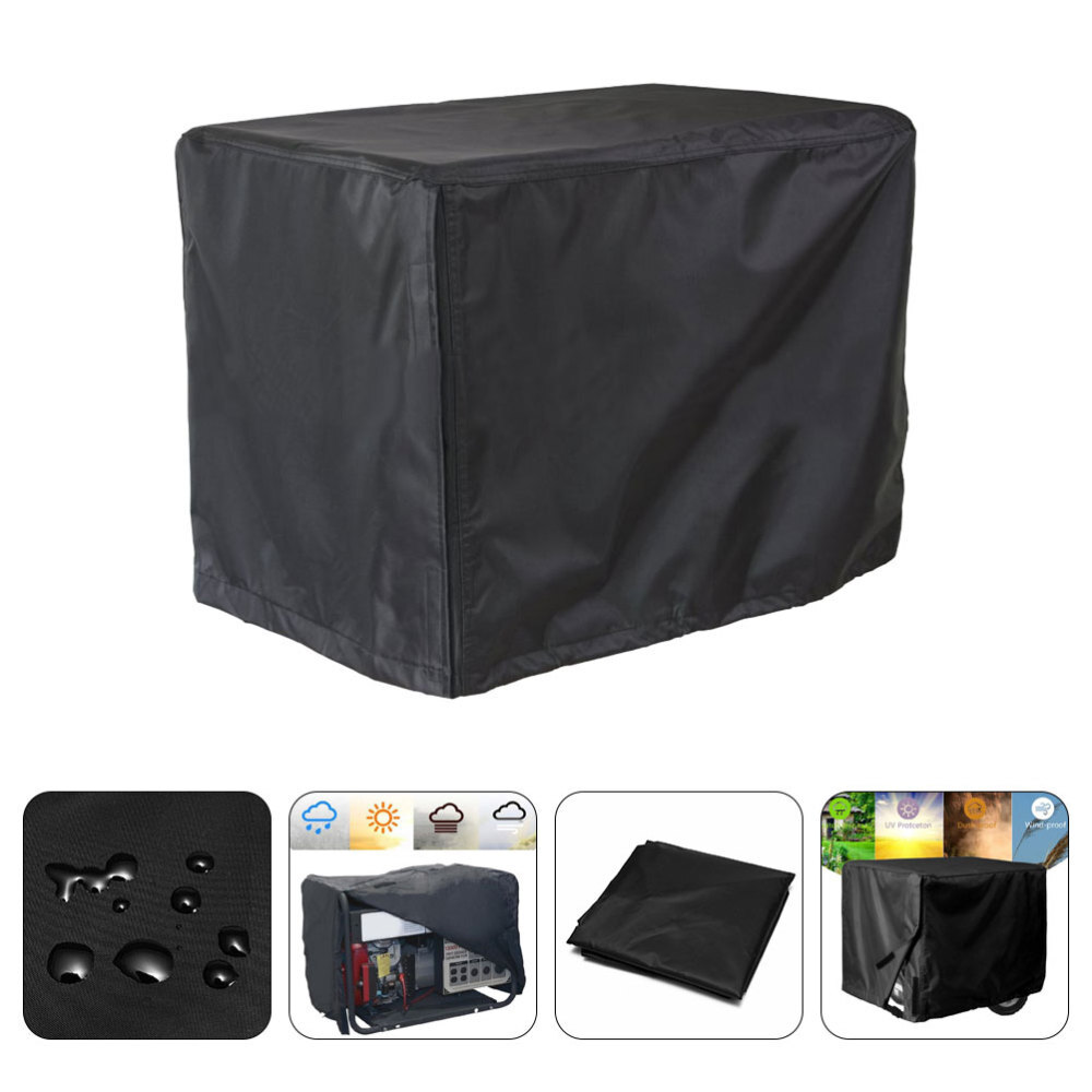 Generator Covers While Running Portable Outdoor Generators Black
