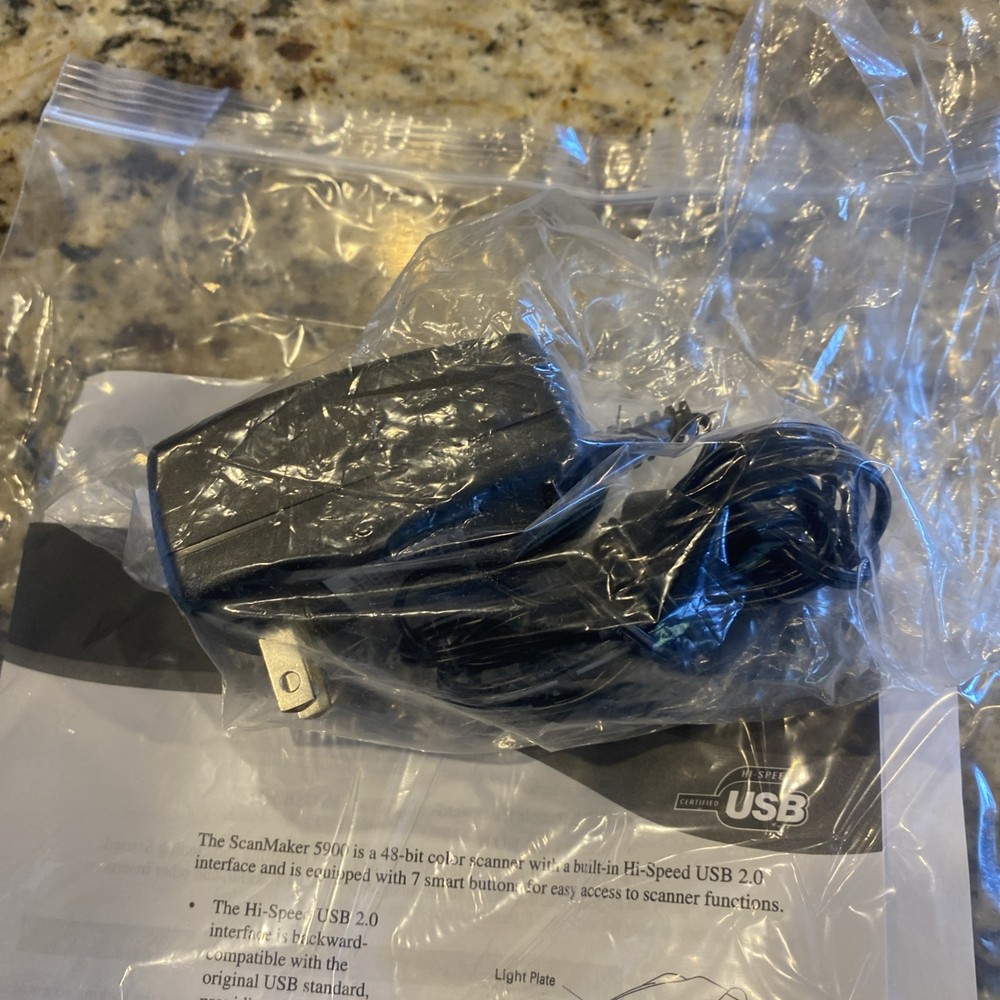 Microtek ScanMaker 5900 Instructions And Disk Included