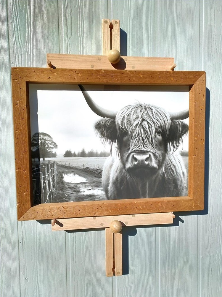 Wall Easel Handmade Solid Wood