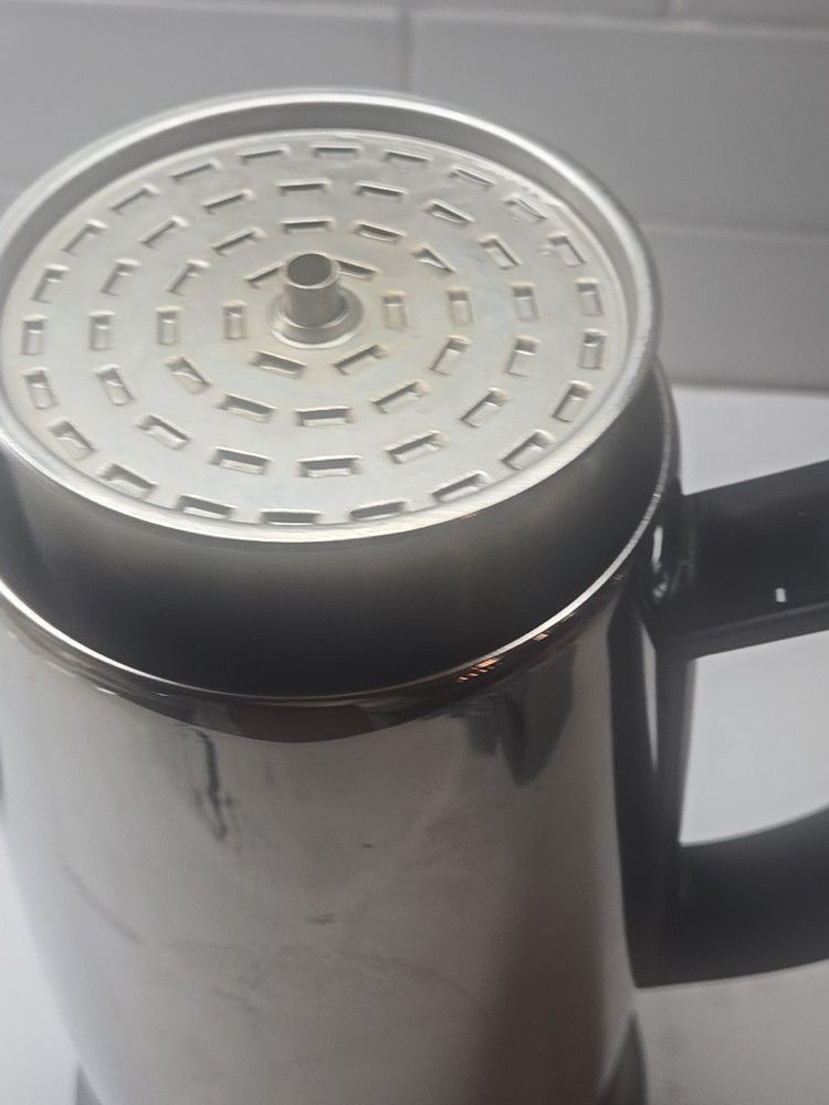 Cuisinart Stainless Electric Percolator 12 cup-Works Great