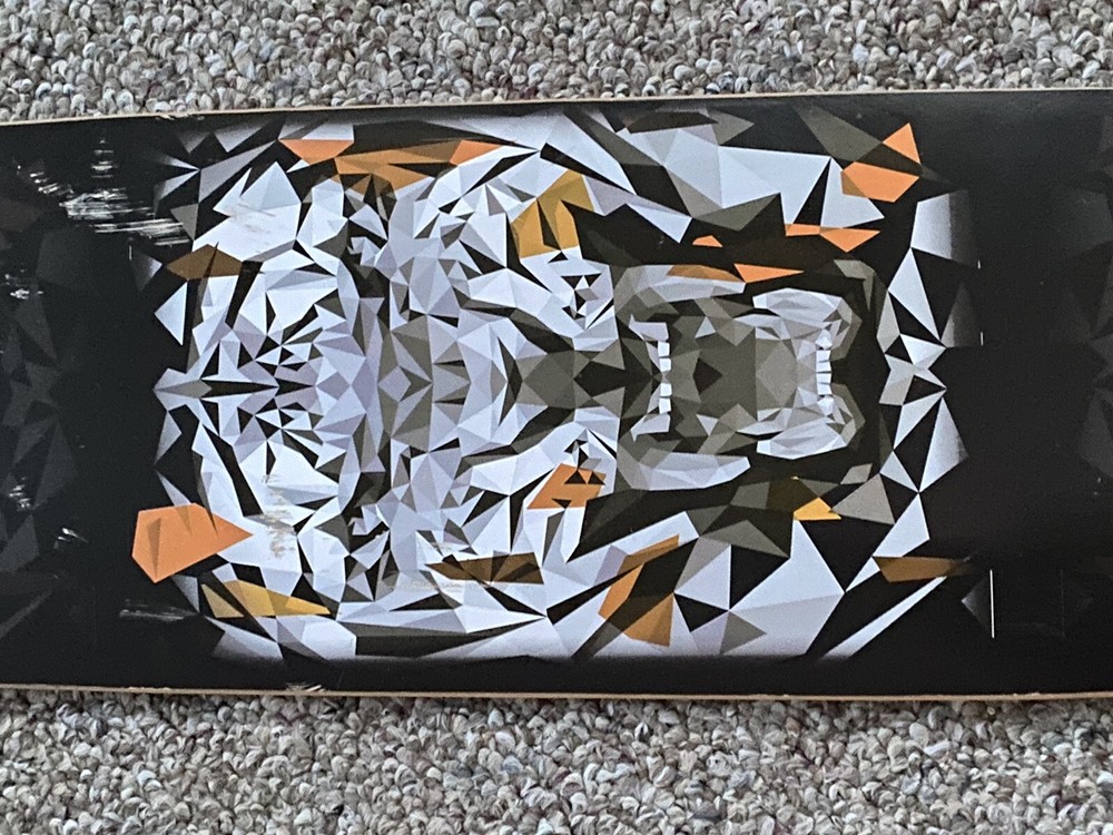 Playshion Tiger 39" Beginners Drop Through Longboard Skateboard