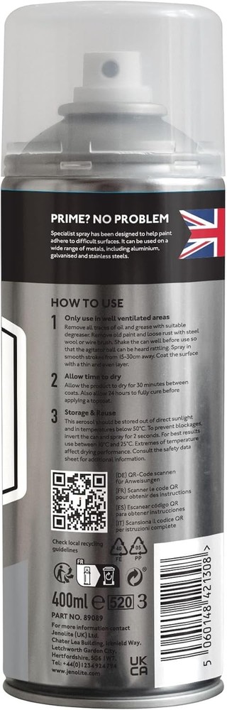 Universal Etch Primer | GREY | High Performance Self Etch Primer For Difficul...