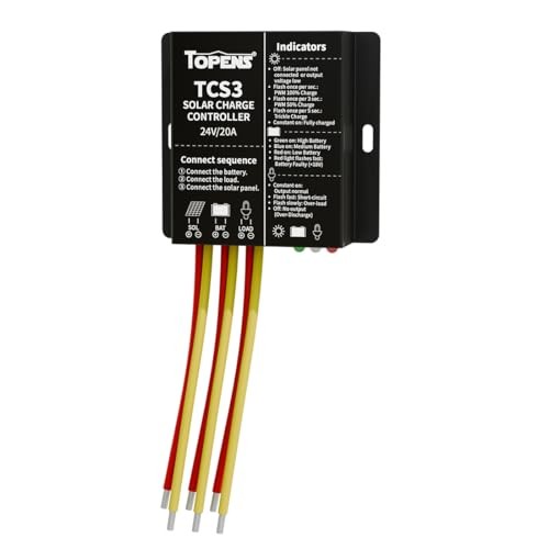 TCS3 Solar Charge Controller Waterproof Solar Panel Battery Regulator for
