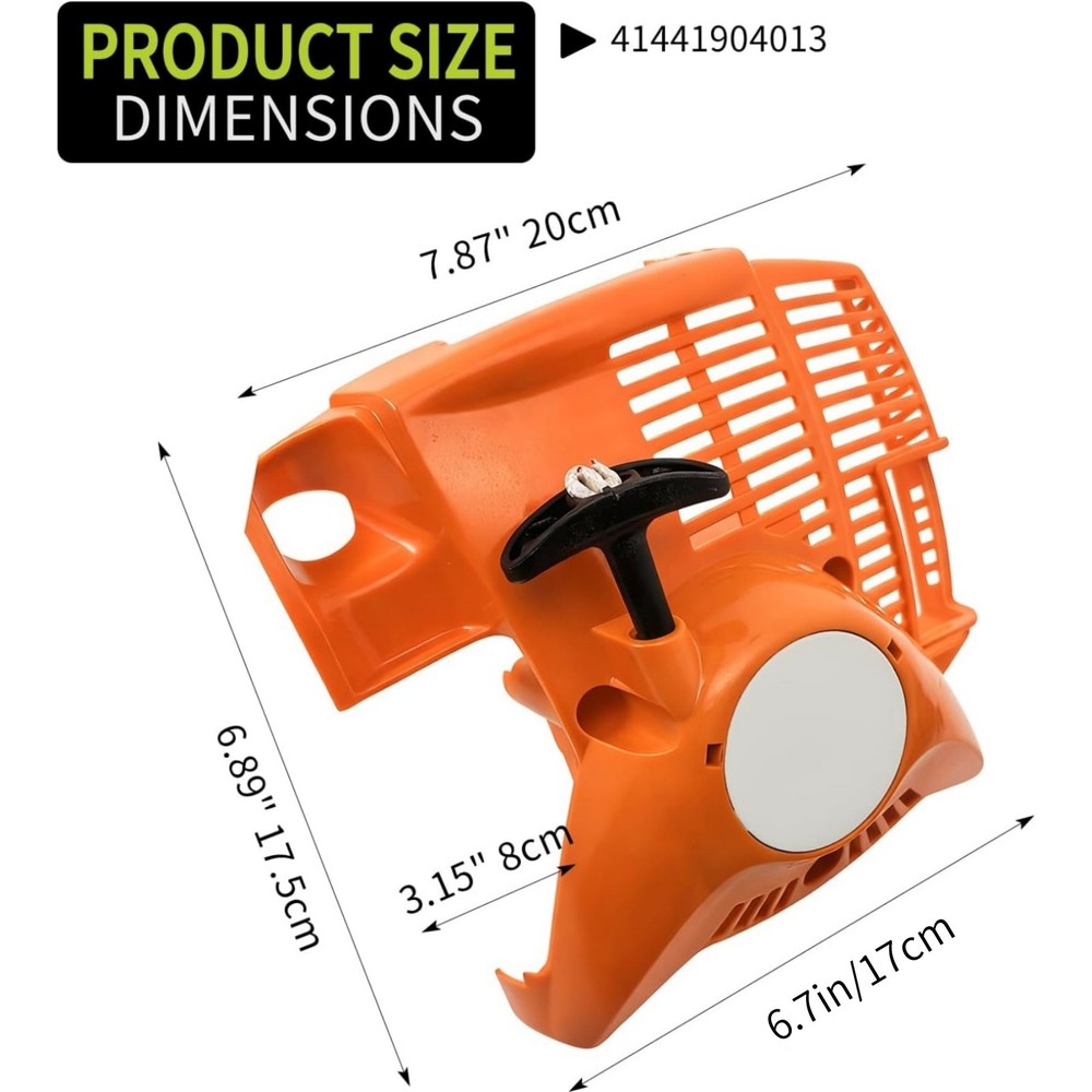 Compatible Professional Recoil Pull Starter Assembly for Stihl FS40 FS50 FS56