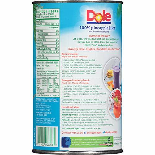 Dole Juice, 100% Pineapple, 46oz