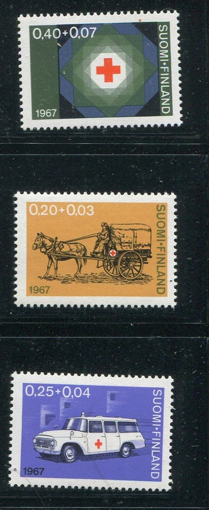 Finland #B182-4 MNH