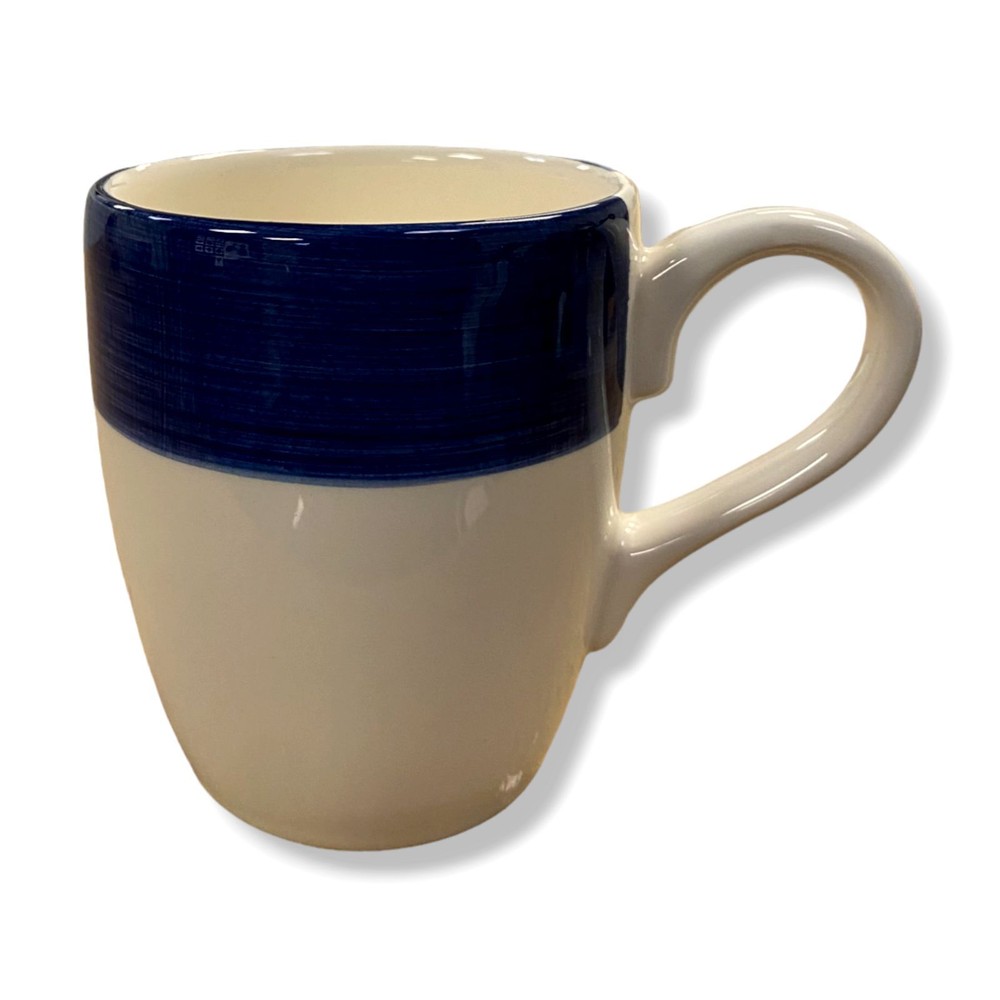 $220 Matceramica Blue Geometric Dinnerware 11-Piece Set