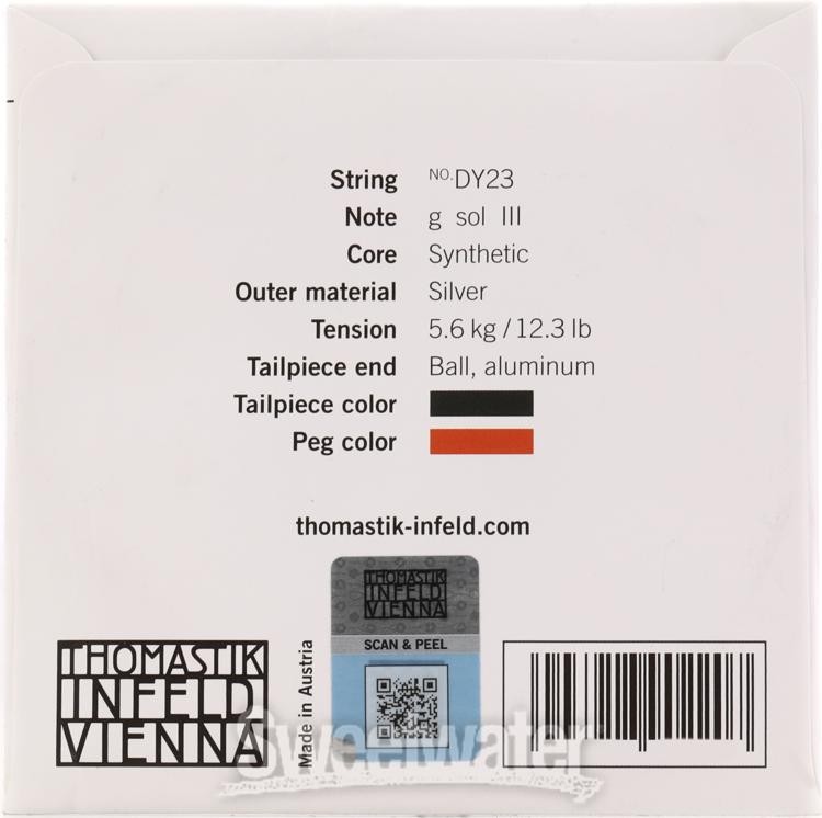 Thomastik-Infeld Dynamo Viola G String - 4/4 Size (15+ inch)