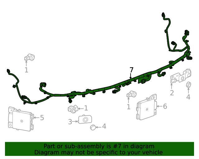 Genuine GM Harness 26542624